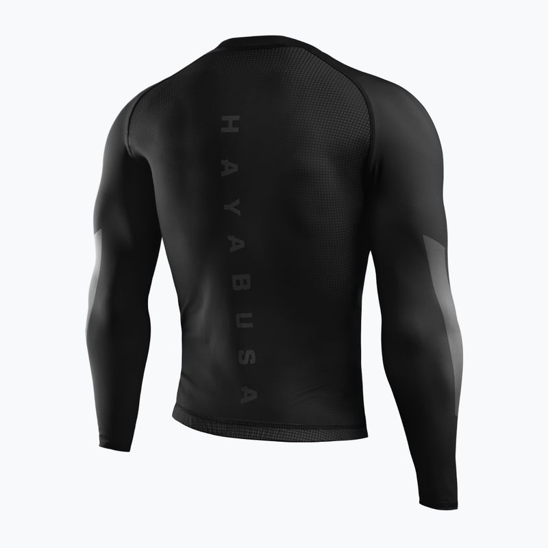 Мъжка блуза с дълъг ръкав за водни спортове Hayabusa Core Rash Guard black 2