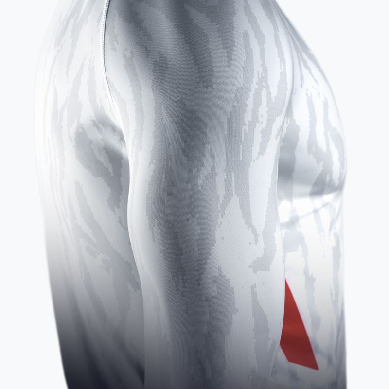 Мъжки рашгард с дълъг ръкав Hayabusa Apex Rash Guard white/coral 3