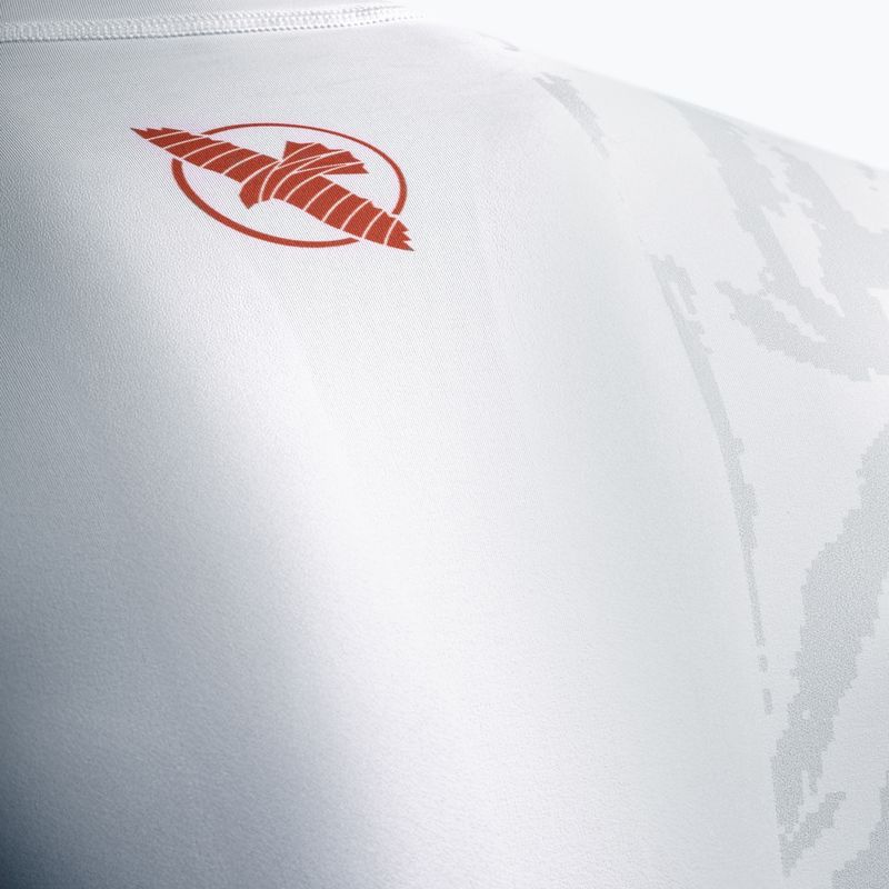 Мъжки рашгард с дълъг ръкав Hayabusa Apex Rash Guard white/coral 5