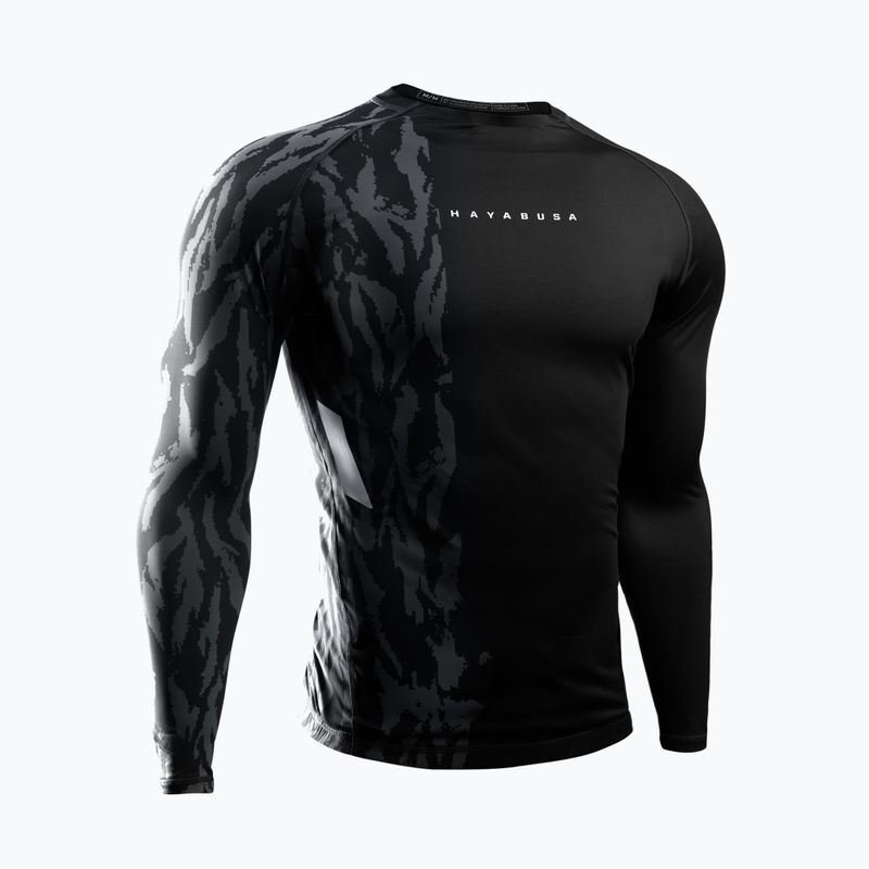 Мъжки рашгард с дълъг ръкав Hayabusa Apex Rash Guard black