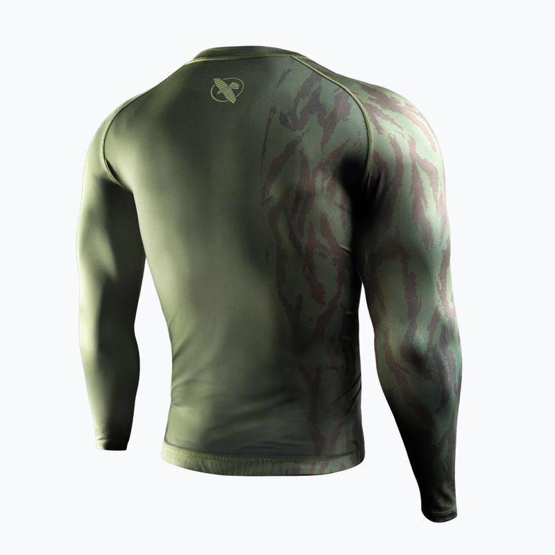 Мъжка блуза с дълъг ръкав за водни спортове Hayabusa Apex Rash Guard green 2