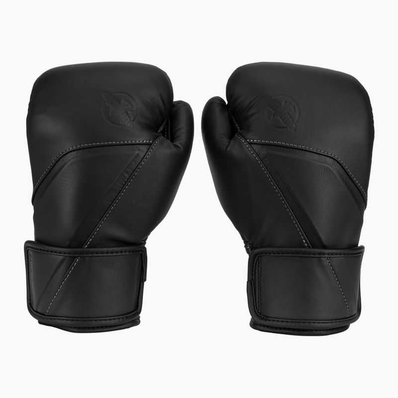Боксови ръкавици Hayabusa E1 Leather black 2