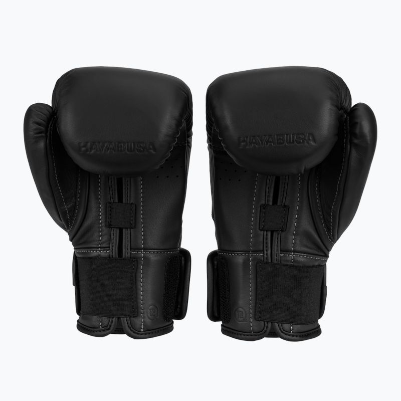 Боксови ръкавици Hayabusa E1 Leather black 3