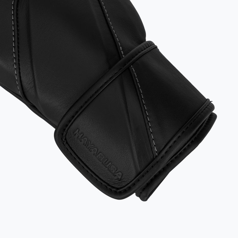 Боксови ръкавици Hayabusa E1 Leather black 6