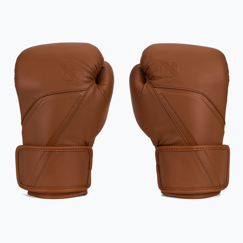 Боксови ръкавици Hayabusa E1 Leather brown 2