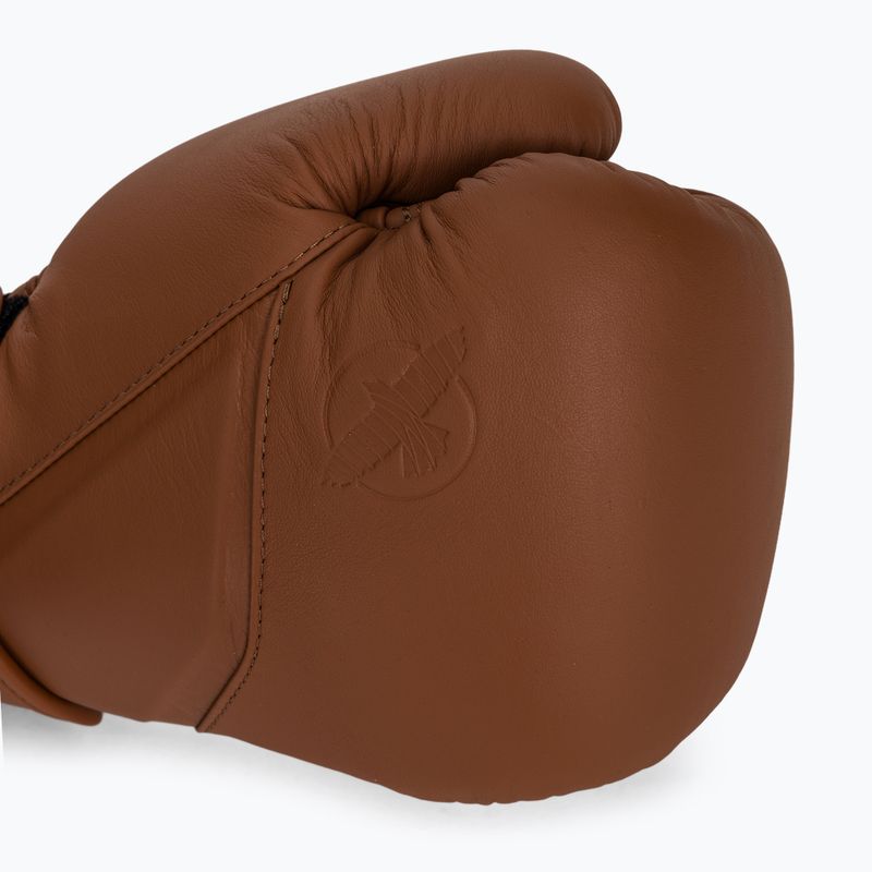 Боксови ръкавици Hayabusa E1 Leather brown 5