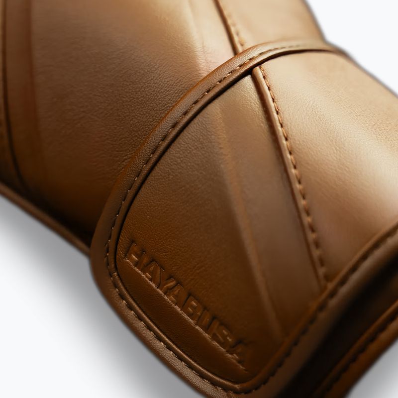 Боксови ръкавици Hayabusa E1 Leather brown 4