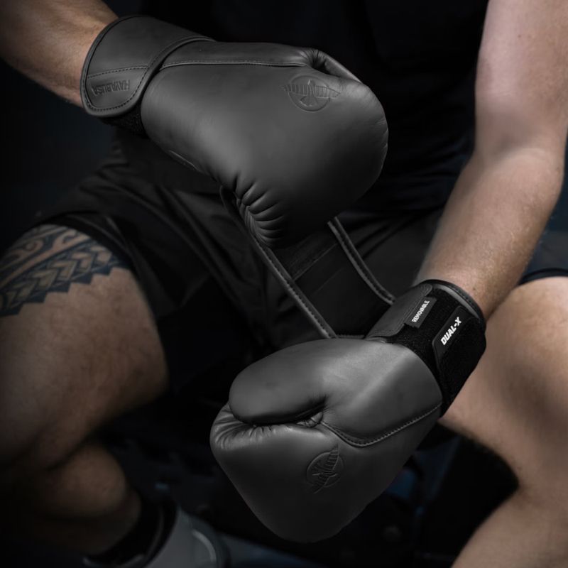 Боксови ръкавици Hayabusa T360 Leather black 5