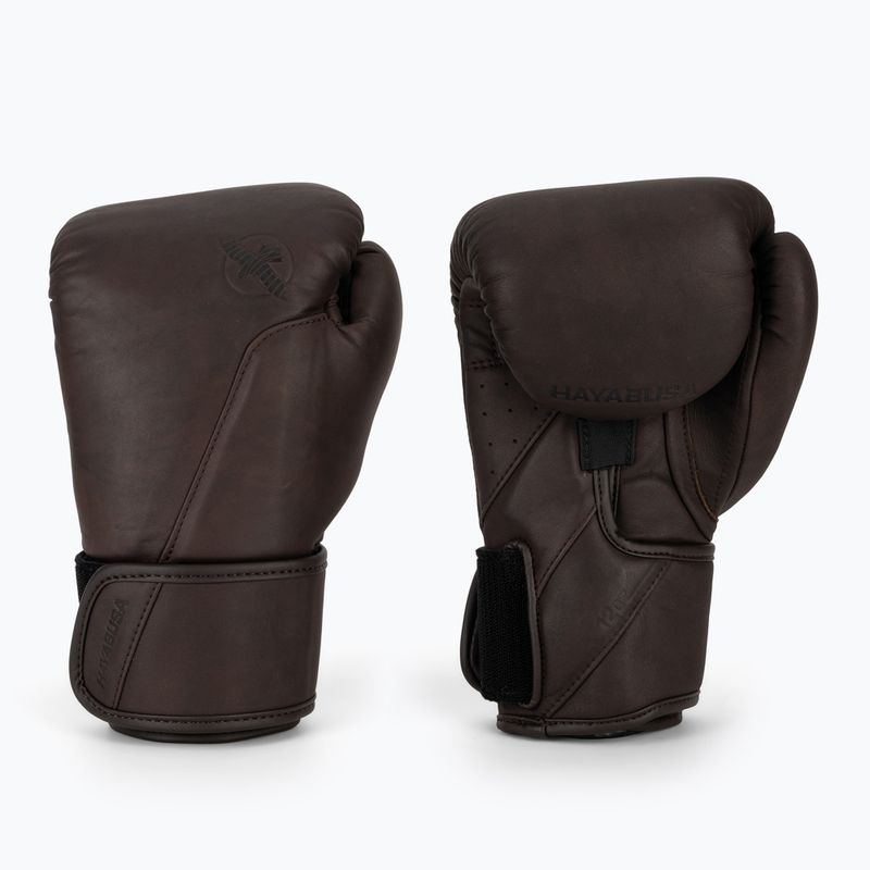 Боксови ръкавици Hayabusa T360 Leather brown
