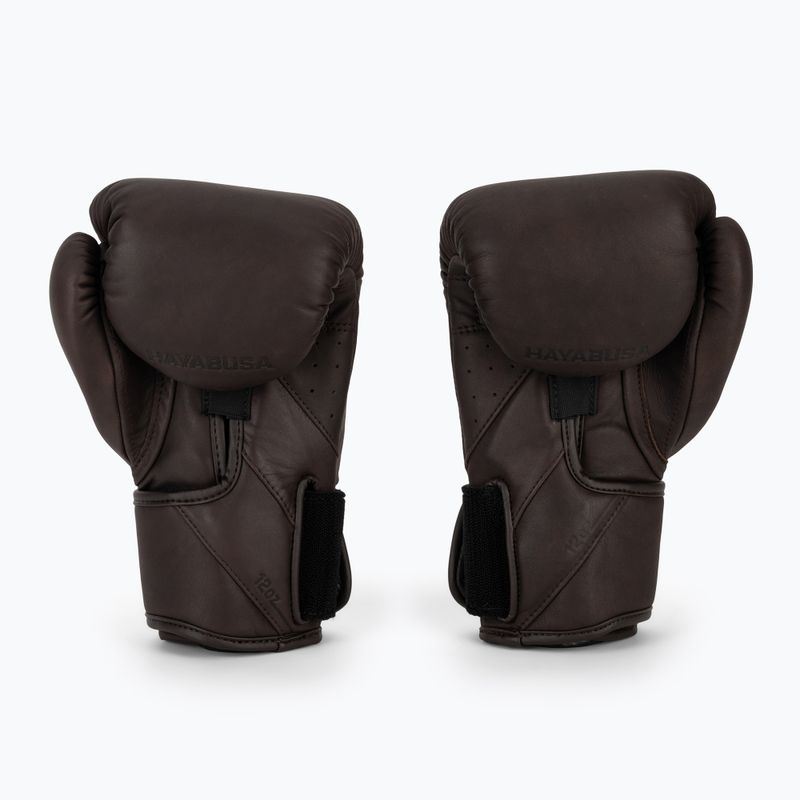 Боксови ръкавици Hayabusa T360 Leather brown 3