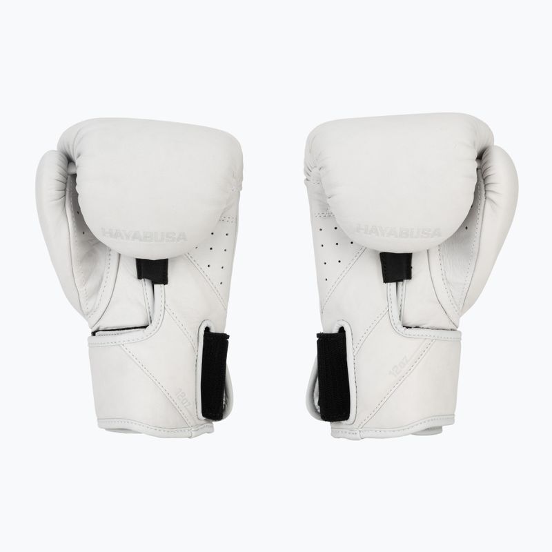 Боксови ръкавици Hayabusa T360 Leather white 3