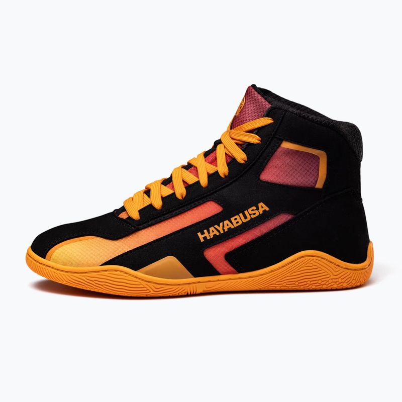 Боксьорски обувки Hayabusa Surge black/orange 2