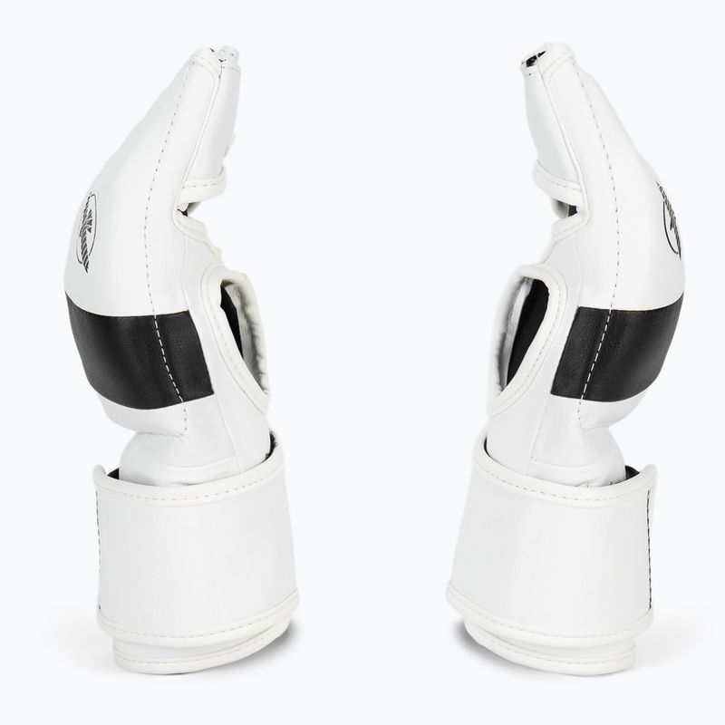 Hayabusa T3 ММА граплинг ръкавици бели/черни 4