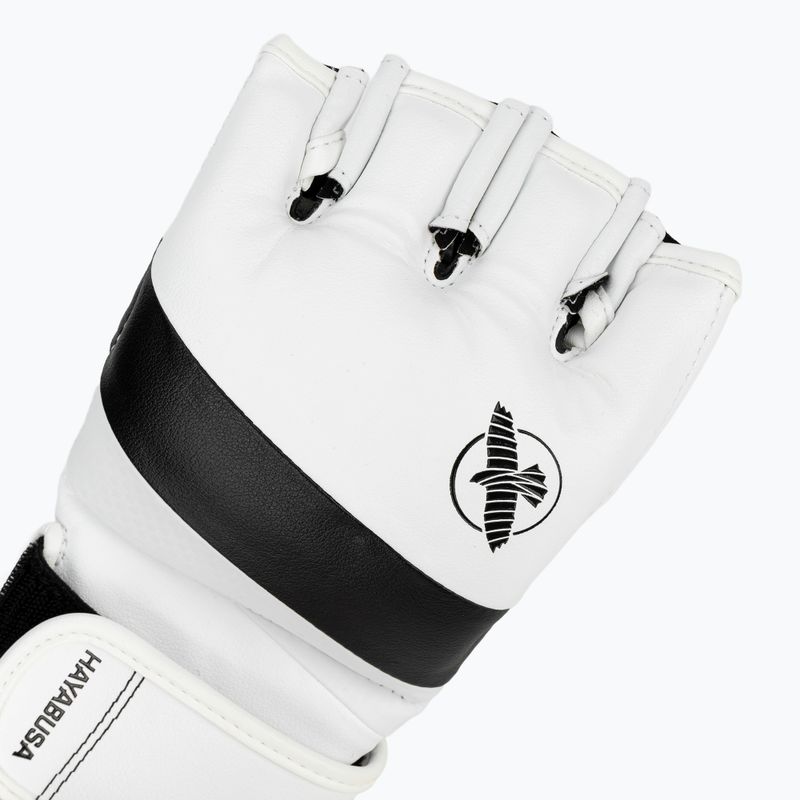 Hayabusa T3 ММА граплинг ръкавици бели/черни 5