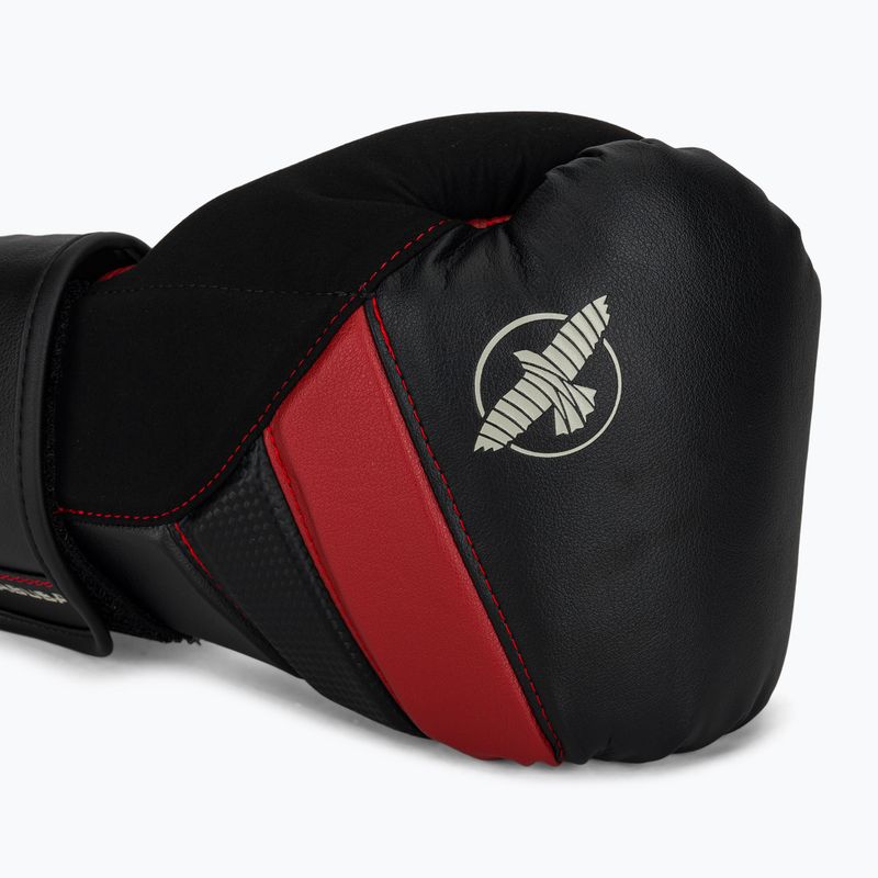 Боксови ръкавици Hayabusa T3 black/red 5