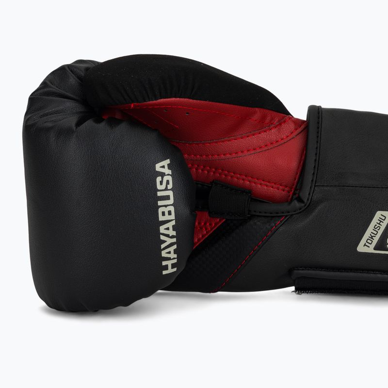 Боксови ръкавици Hayabusa T3 black/red 6