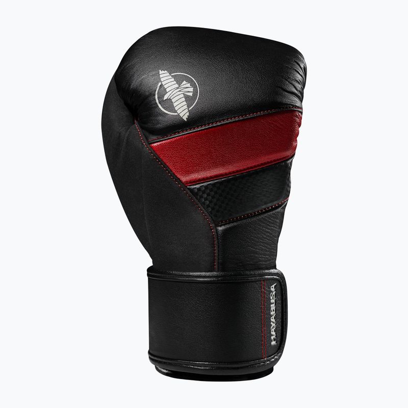 Боксови ръкавици Hayabusa T3 black/red 2