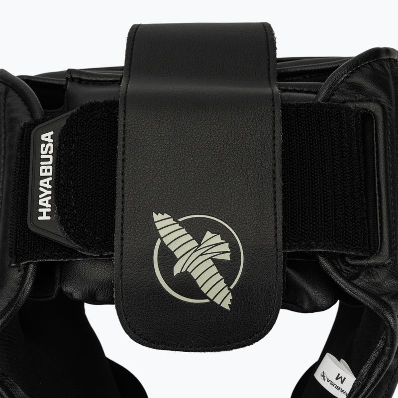 Боксов шлем Hayabusa T3 Headgear black/red 5