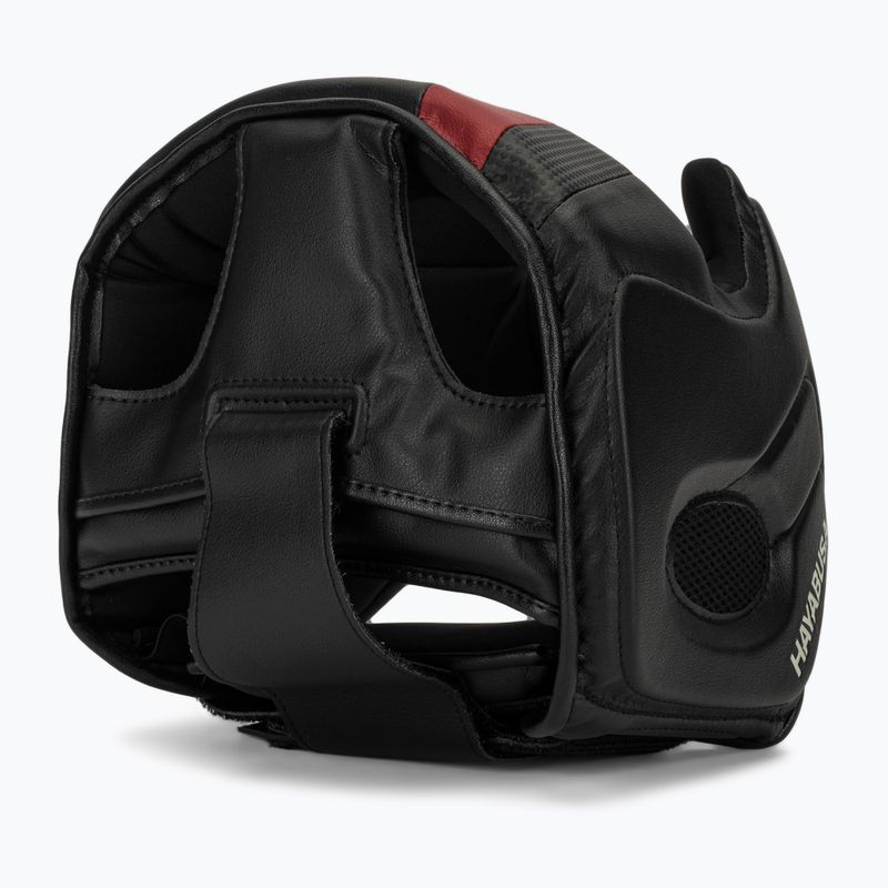 Боксов шлем Hayabusa T3 Headgear black/red 6
