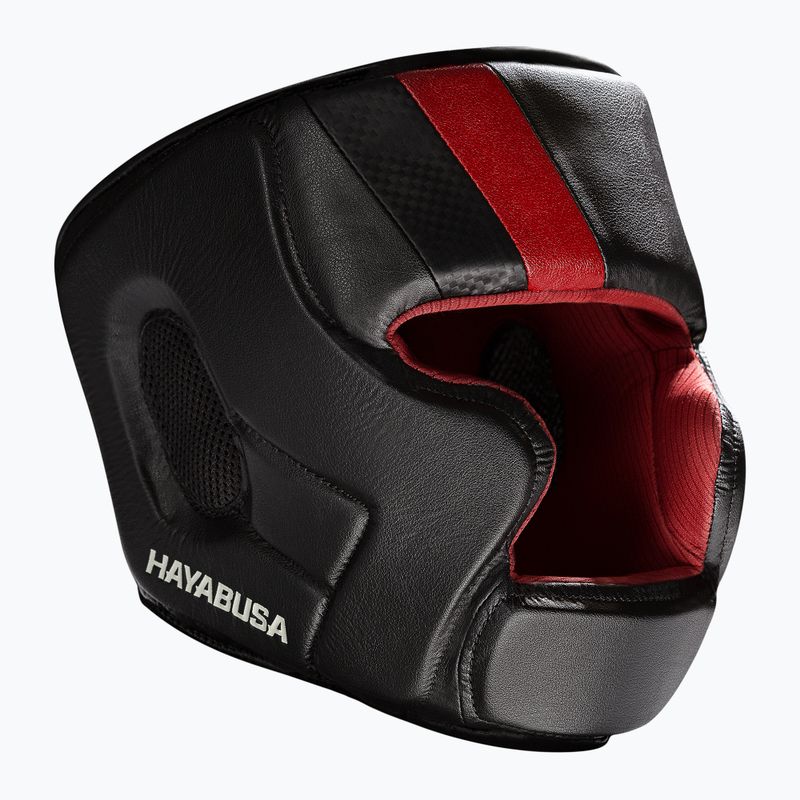 Боксов шлем Hayabusa T3 Headgear black/red