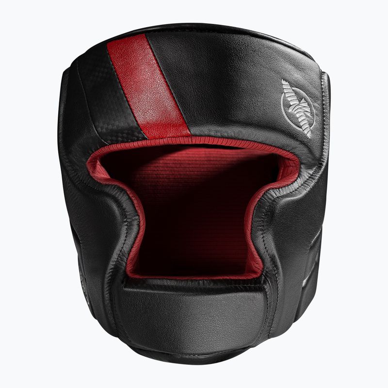 Боксов шлем Hayabusa T3 Headgear black/red 3