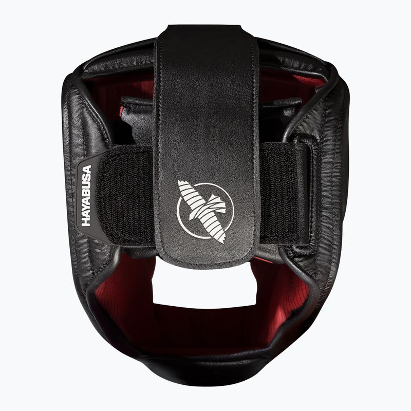 Боксов шлем Hayabusa T3 Headgear black/red 4