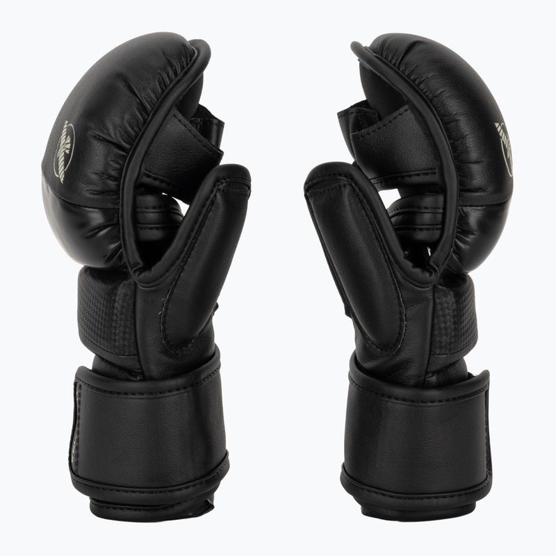 Hayabusa T3 Hybrid черни граплинг ръкавици 4