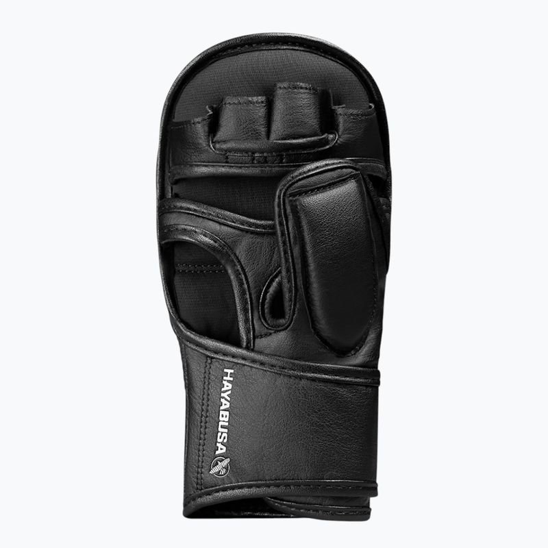 Hayabusa T3 Hybrid черни граплинг ръкавици 2