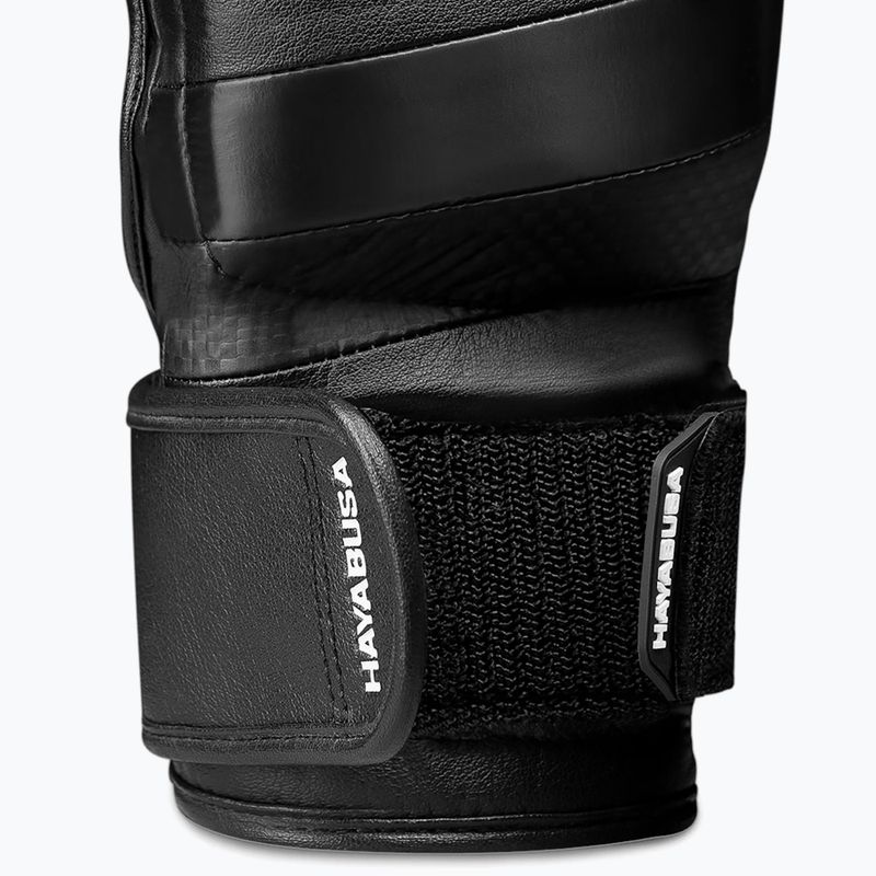 Hayabusa T3 Hybrid черни граплинг ръкавици 3
