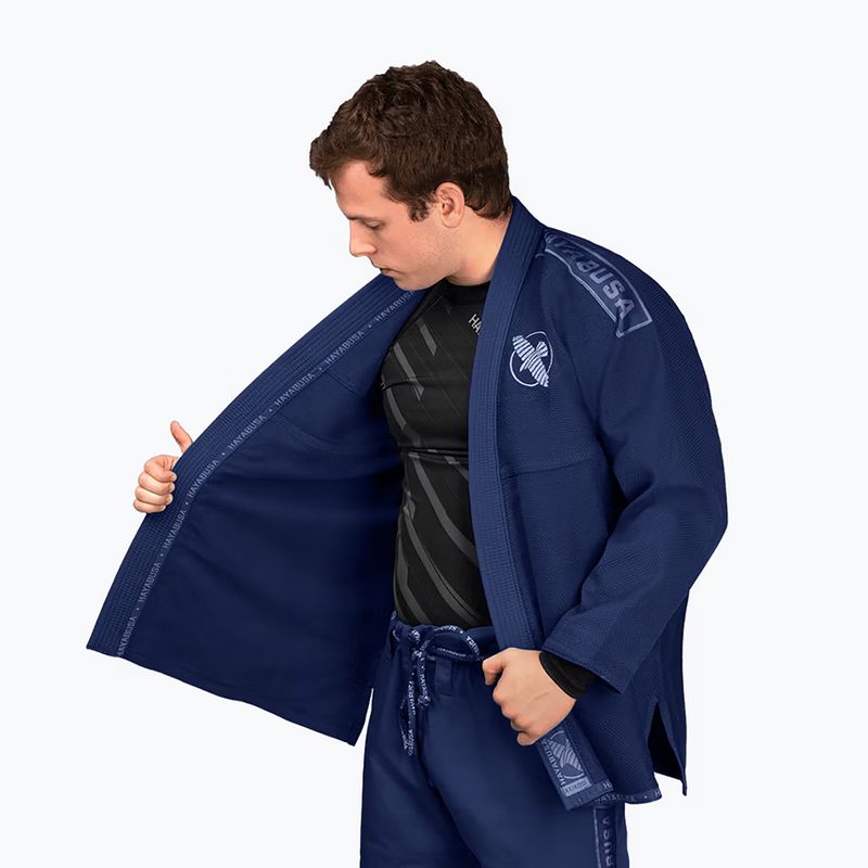 GI до бразилски jiu-jitsu Hayabusa Lightweight navy 3