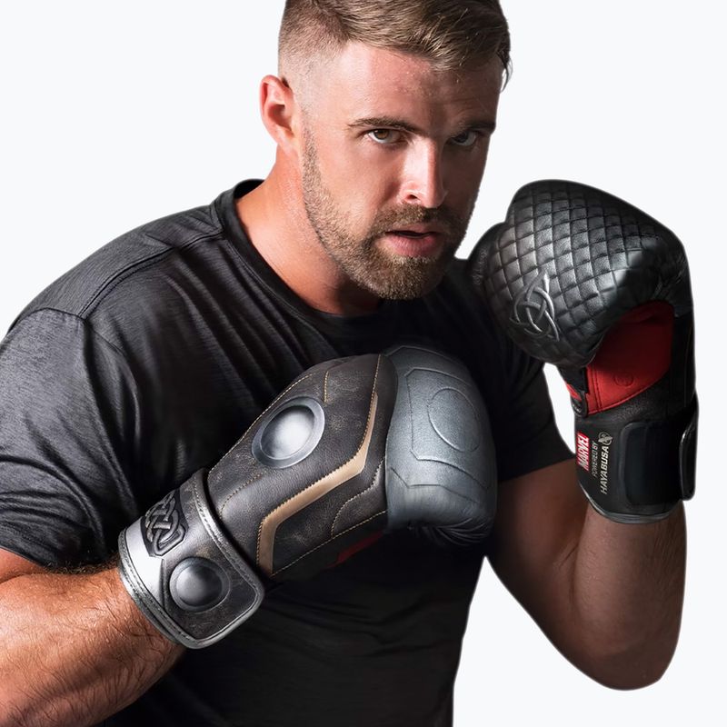 Боксови ръкавици Hayabusa Thor silver 5