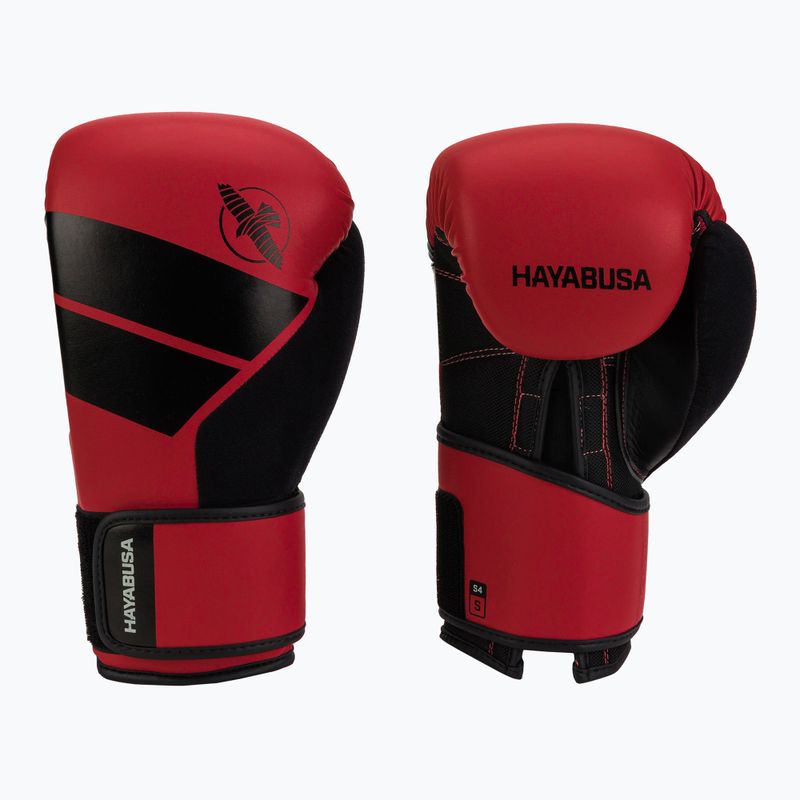 Боксови ръкавици Hayabusa S4 червени S4BG