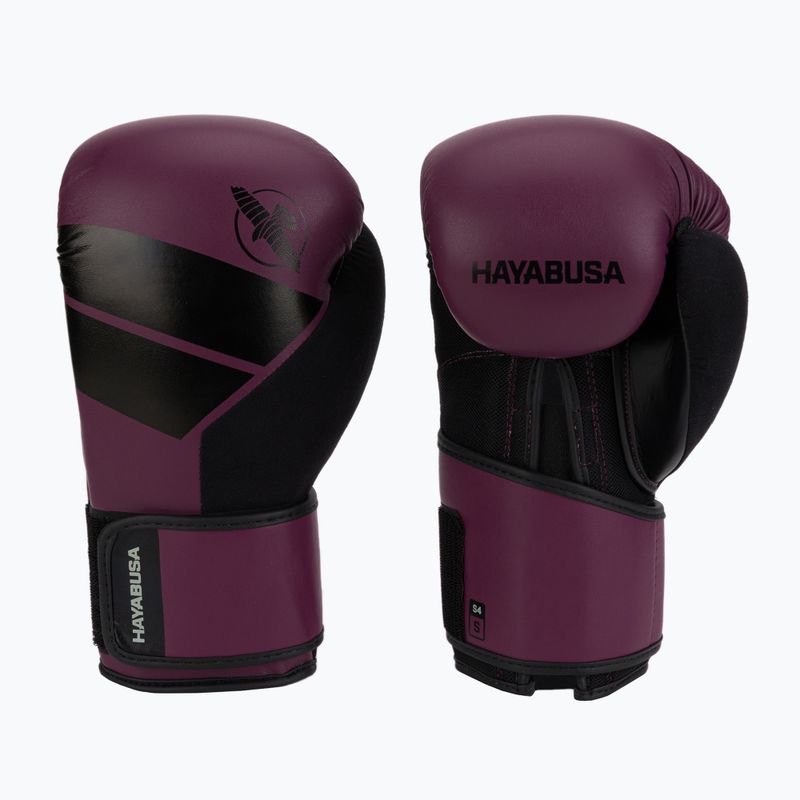 Боксови ръкавици Hayabusa S4 лилави S4BG