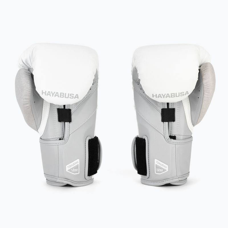 Боксови ръкавици Hayabusa T3 white/grey 3
