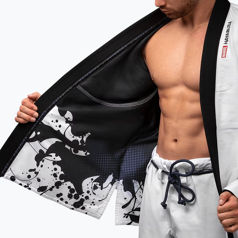 GI до бразилски jiu-jitsu Hayabusa Marvel Venom white 4