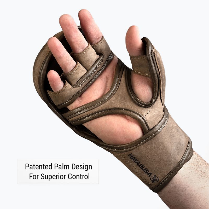 Боксьорски ръкавици Hayabusa T3 LX Hybrid brown 10