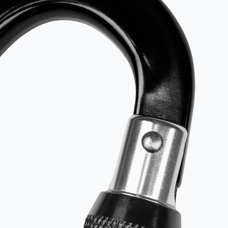 Карабинка Grivel Mega K6N Screw Lock black/black 2