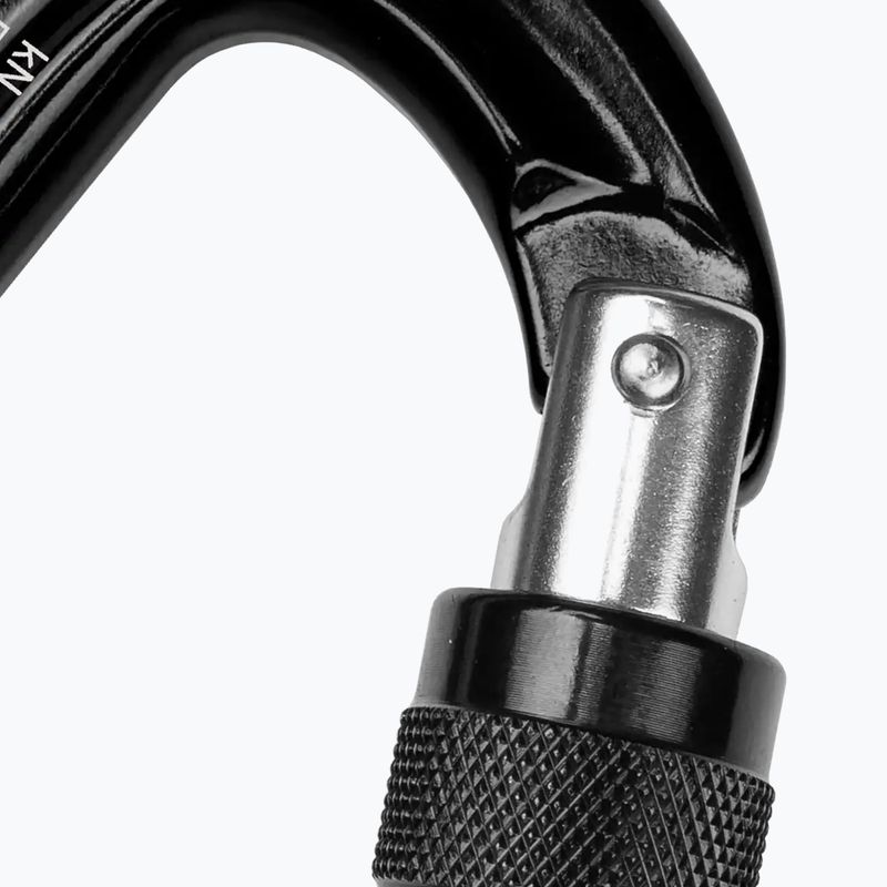 Карабинка Grivel Delta K5N Screw Lock black/black 2