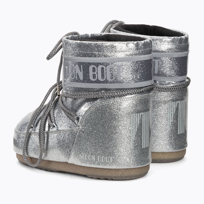 Moon Boot Icon Low Glitter silver дамски ботуши за сняг 3