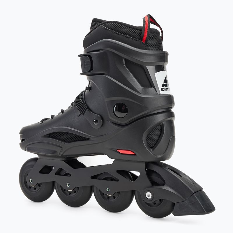 Мъжки ролкови кънки Rollerblade RB 80 black/red 3