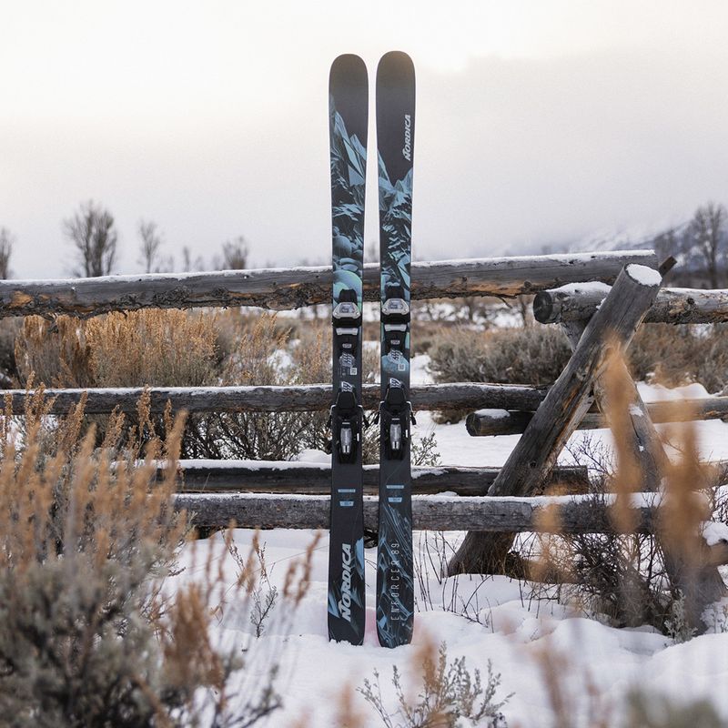 Ски за спускане Nordica Enforcer 89 FLAT black/blue/lime 8