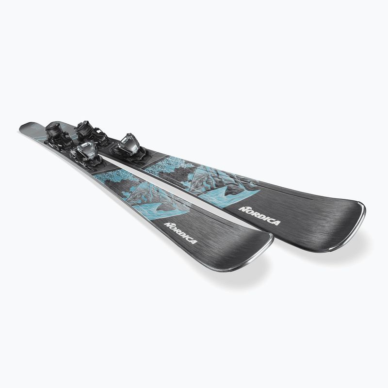 Дамски ски за спускане Nordica Wild Belle 78 + ски автомати TP2COMP10 FDT black/water 4
