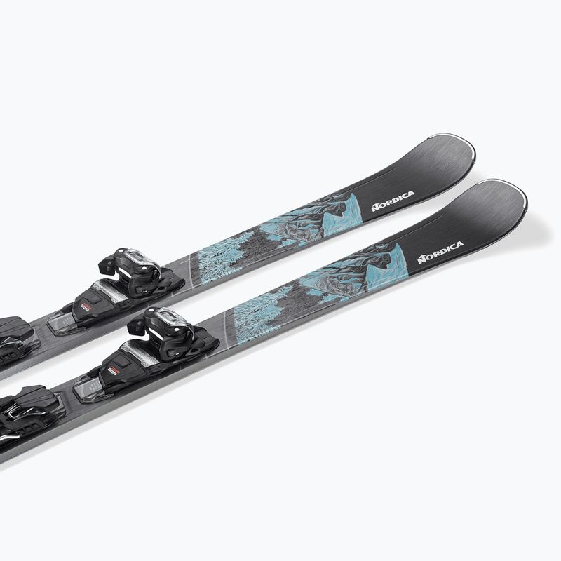 Дамски ски за спускане Nordica Wild Belle 78 + ски автомати TP2COMP10 FDT black/water 6