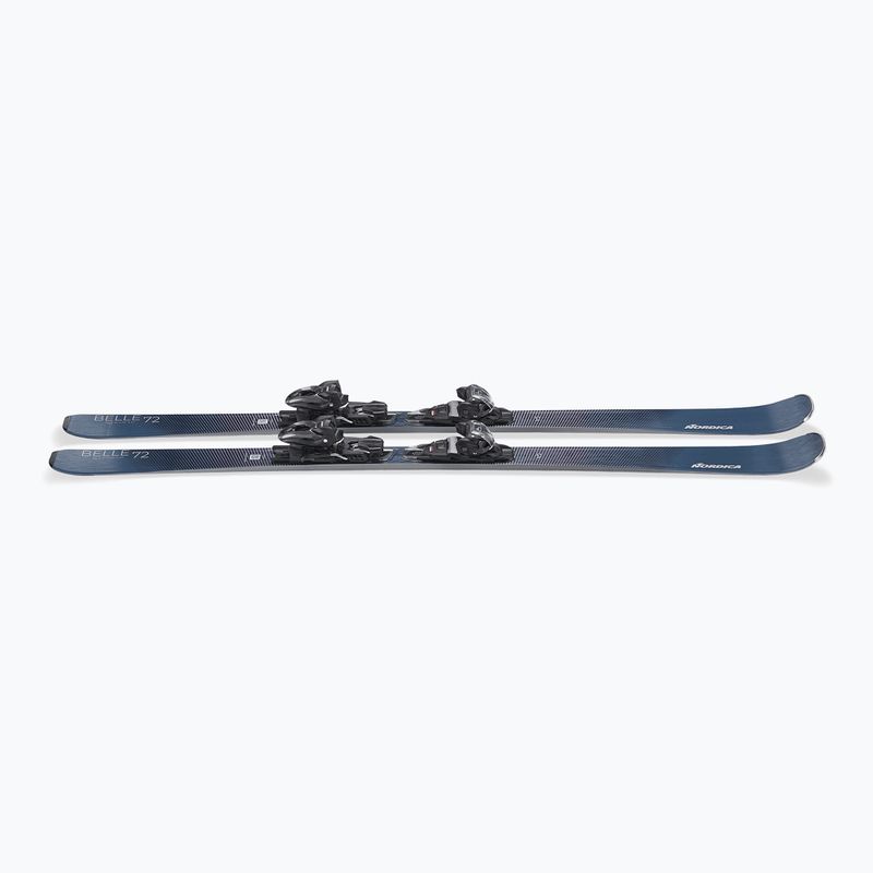 Дамски ски за спускане със ски автомати Nordica Belle 72 + TP2COMP10 FDT midnight-blue/rainbow 5
