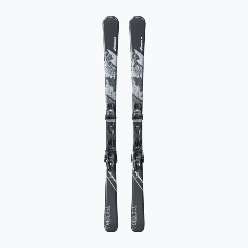 Дамски ски за спускане Nordica Wild Belle 74 + ски автомати TP2 COMP10 FDT black/blue