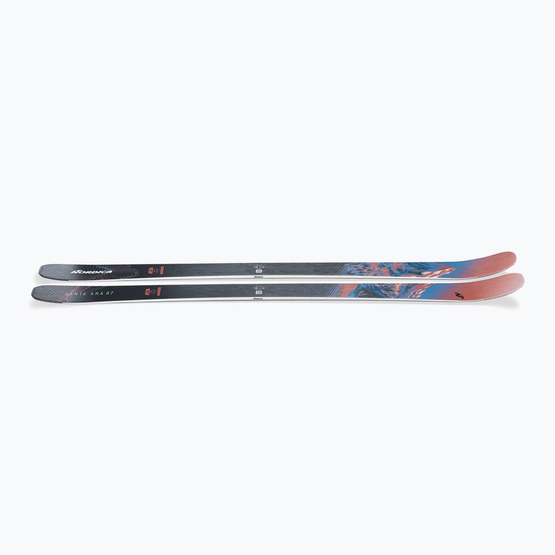 Дамски пистови ски Nordica Santa Anna 87 Flat coral/blue/black 6