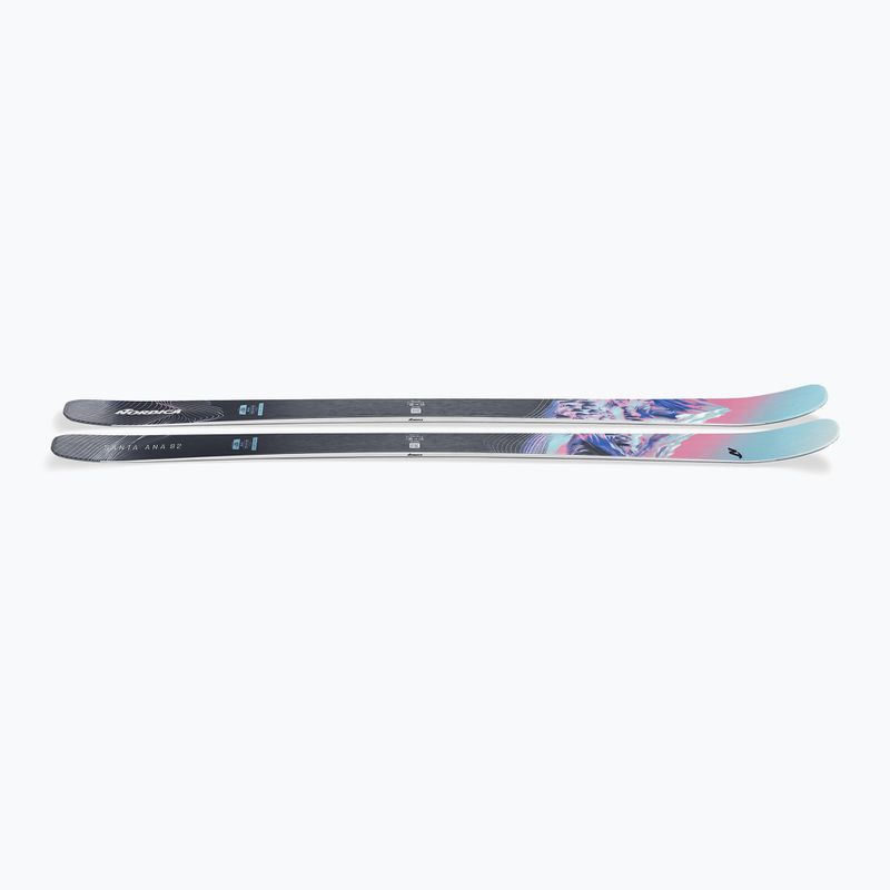 Дамски пистови ски Nordica Santa Anna 82 Flat light/blue/coral/midnight 6