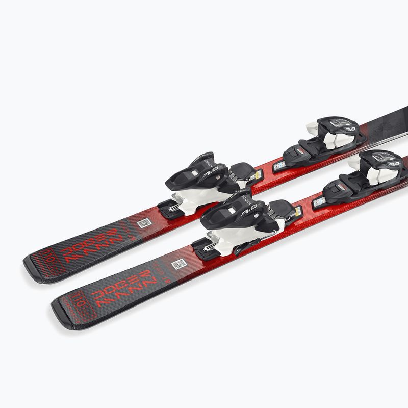 Детски ски за спускане със ски автомати Nordica Team JR (110-150) + J7.0 FDT black/red 7