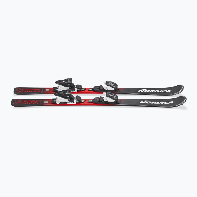 Детски ски за спускане със ски автомати Nordica Team JR (100-140) + J4.5 FDT black/red 5
