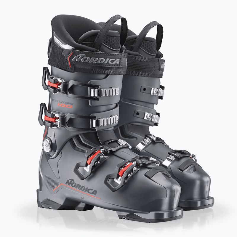 Мъжки ски обувки Nordica The Cruise 100 anthracite/black/red 7